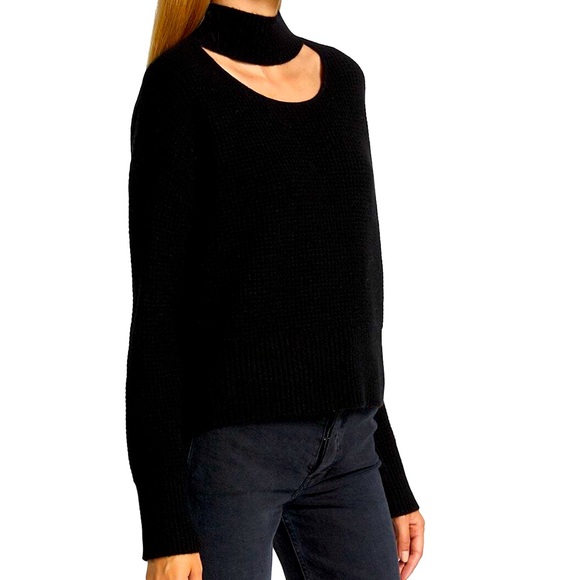 Cashmere Choker Sweater